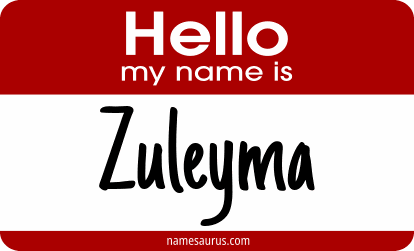Hello my name is Zuleyma png download