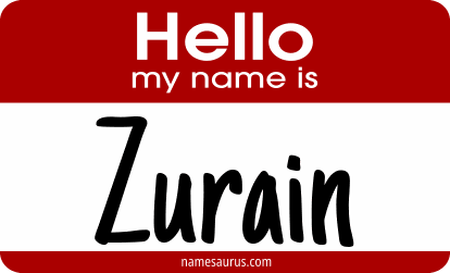 Hello my name is Zurain png download