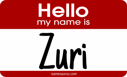 Hello my name is Zuri png download