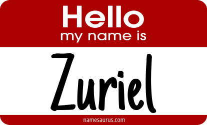 Hello my name is Zuriel png download
