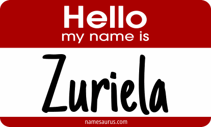 Hello my name is Zuriela png download