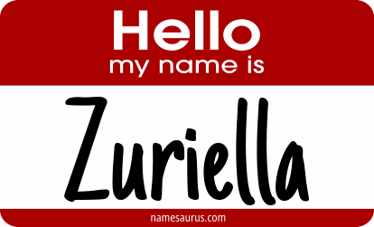 Hello my name is Zuriella png download