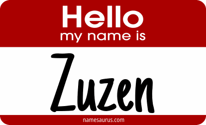 Hello my name is Zuzen png download