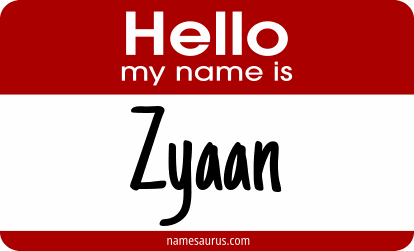 Hello my name is Zyaan png download