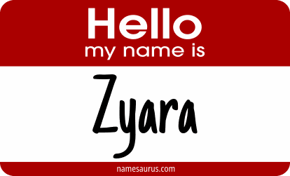 Hello my name is Zyara png download
