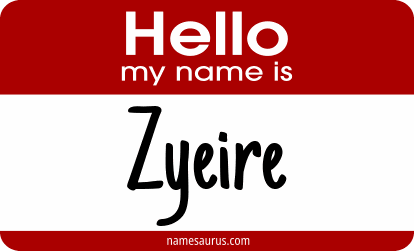 Hello my name is Zyeire png download