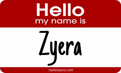 Hello my name is Zyera png download