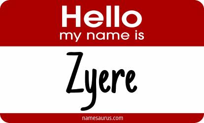 Hello my name is Zyere png download