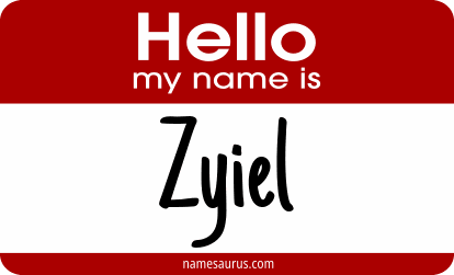 Hello my name is Zyiel png download
