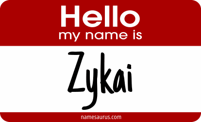Hello my name is Zykai png download