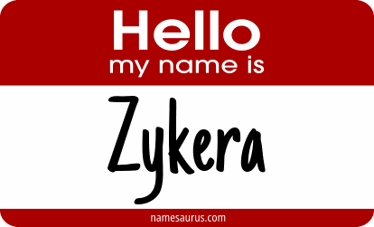 Hello my name is Zykera png download