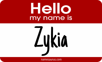 Hello my name is Zykia png download