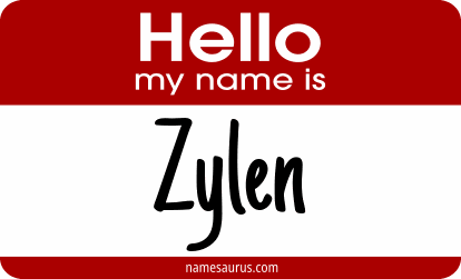 Hello my name is Zylen png download
