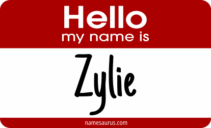 Hello my name is Zylie png download