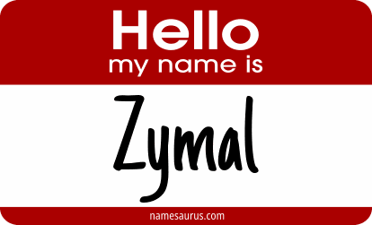 Hello my name is Zymal png download