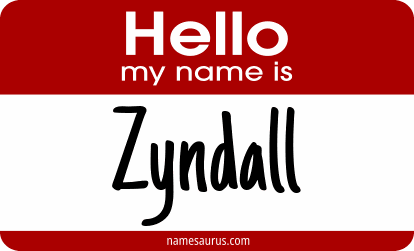 Hello my name is Zyndall png download