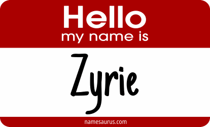 Hello my name is Zyrie png download