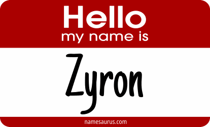 Hello my name is Zyron png download