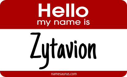 Hello my name is Zytavion png download